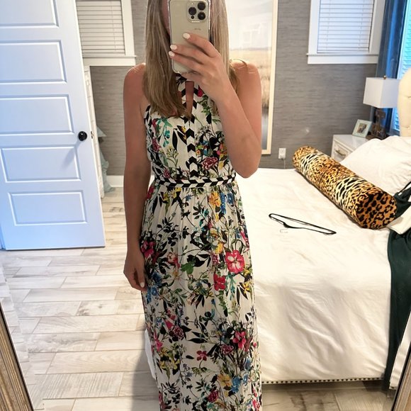 PARKER MAXI FLORAL DRESS - Picture 2 of 5